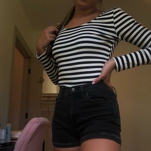 Striped who what wear shirt